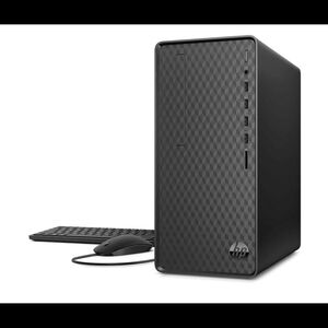 HP Carbon Black Desktop with Accessories
